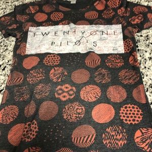 Twenty One Pilots Juniors Size Medium Tee